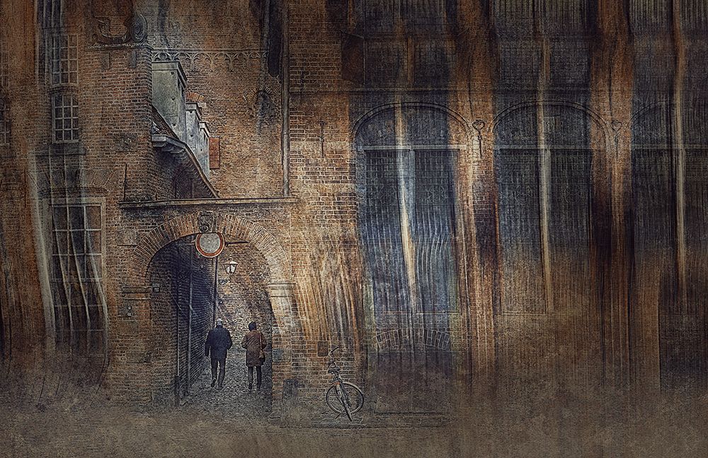In The Streets Of Zuthpen-The Netherlands art print by Jan Van Der for $57.95 CAD