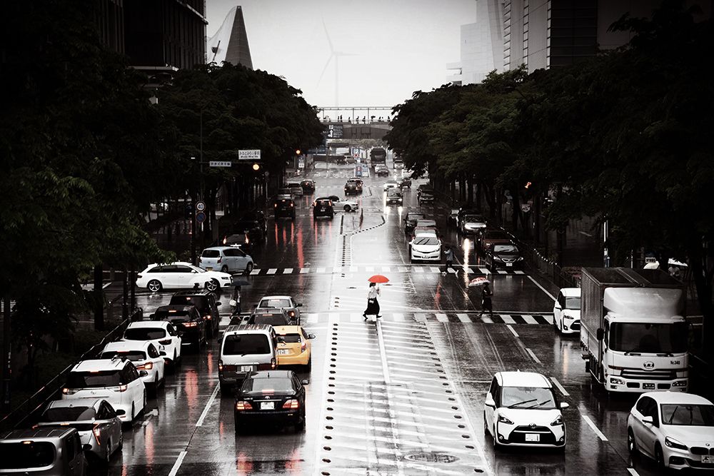 Rainy Day-Yokohama art print by Reiko Kiri for $57.95 CAD
