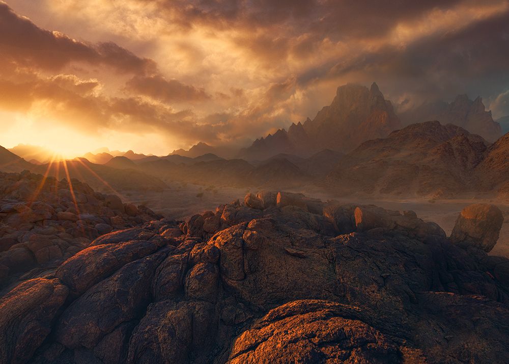 Fire Sky art print by Anas AlSubhi for $57.95 CAD