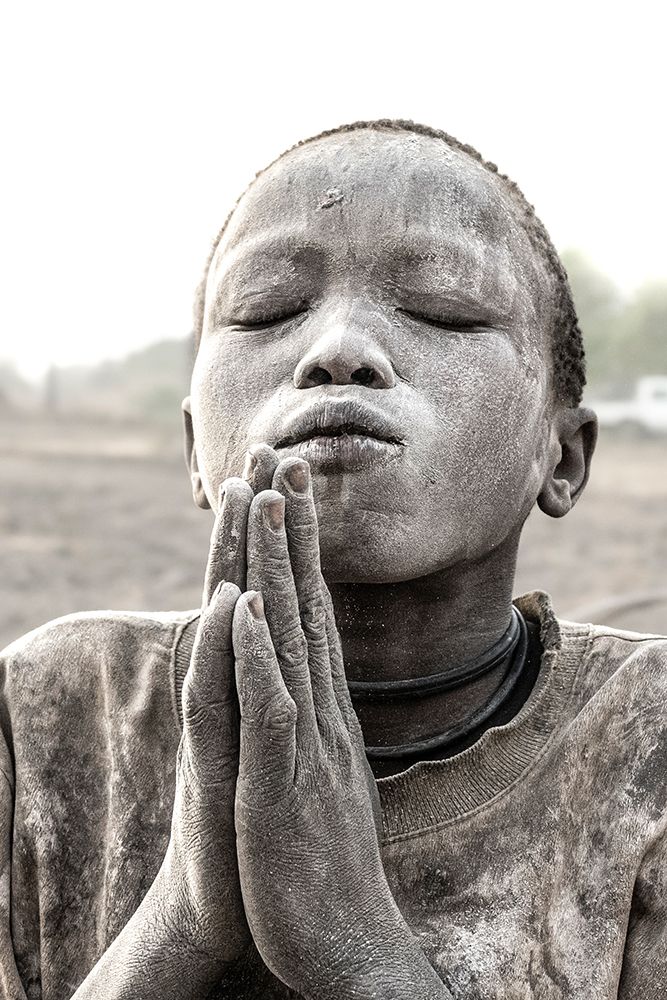 Praying art print by Elena Molina for $57.95 CAD