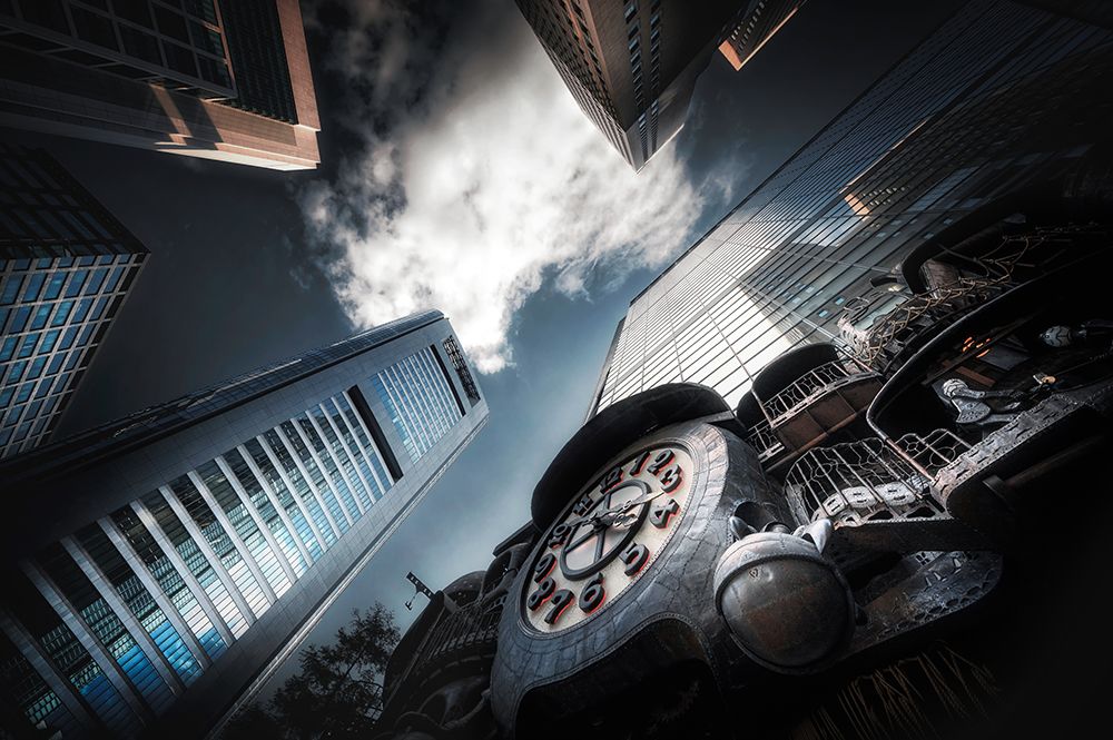 Shiodome-4 art print by Daiki Suzuki for $57.95 CAD