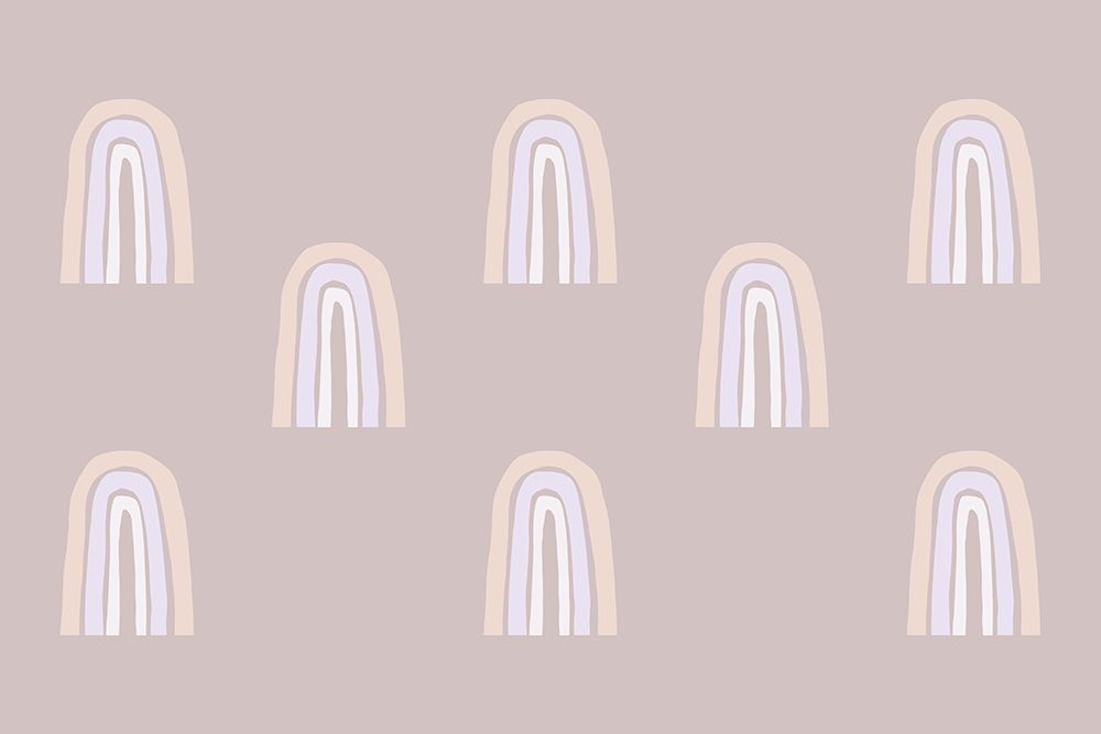 Minimal Rainbows art print by Uplusmestudio for $57.95 CAD