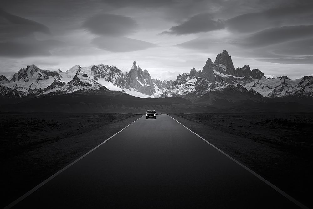 Between Fitz Roy And Cerro Torre art print by Leah Xu for $57.95 CAD