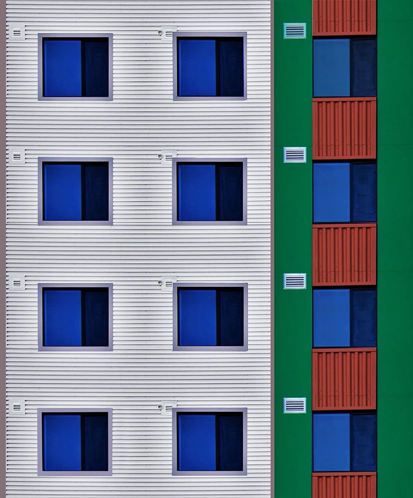 Facade - Downtown Los Angeles California art print by Arnon Orbach for $57.95 CAD