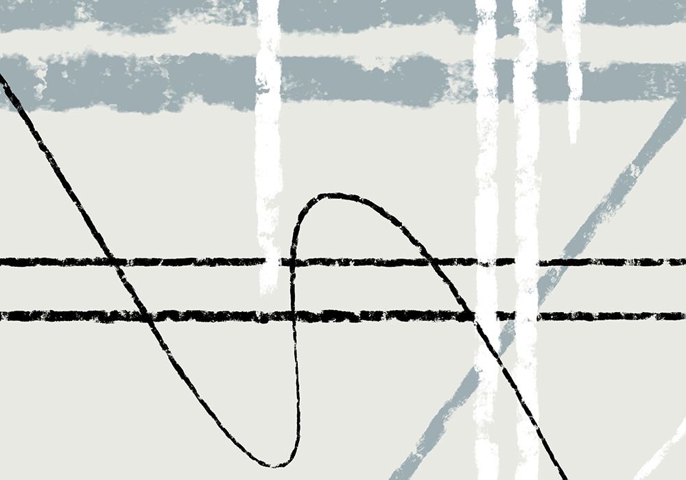 Messy Lines 02 art print by 1x Studio II for $57.95 CAD