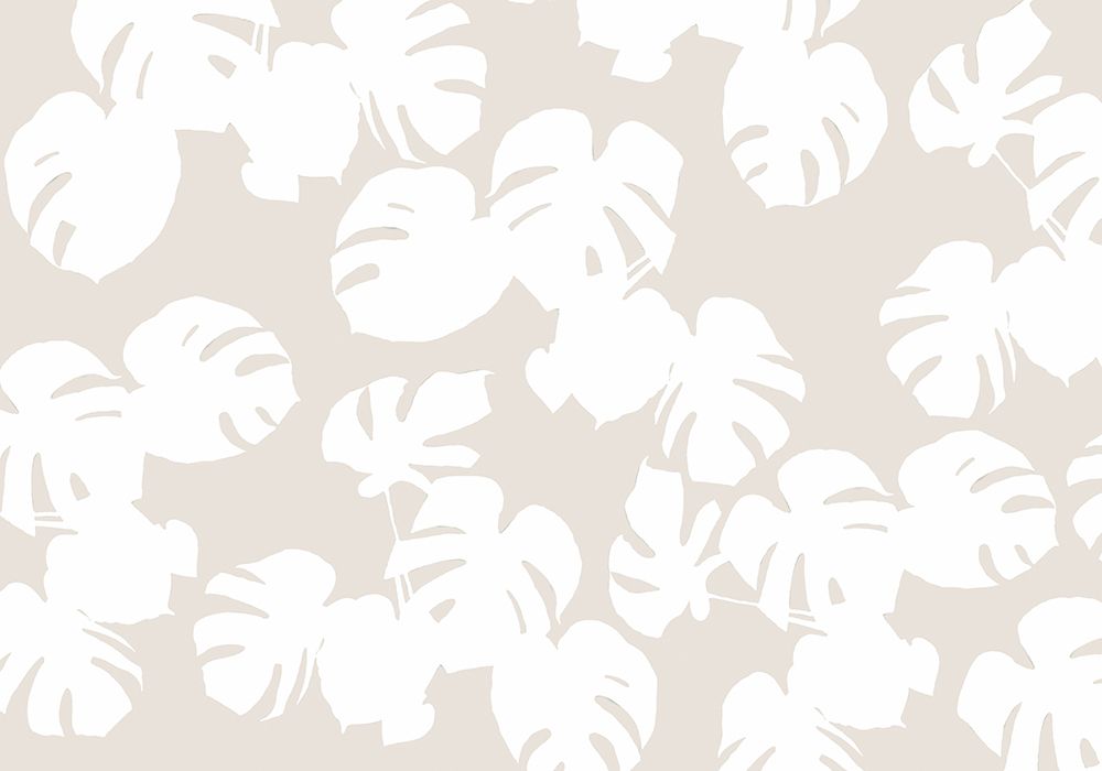Monstera Leaves White art print by 1x Studio II for $57.95 CAD