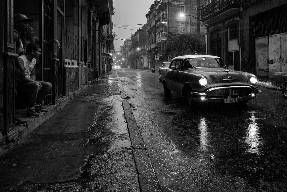 Havana in the rain art print by Murray Sye for $57.95 CAD