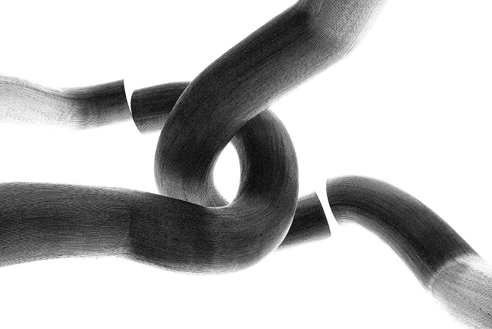 Interlocked art print by Stephan Morais for $57.95 CAD