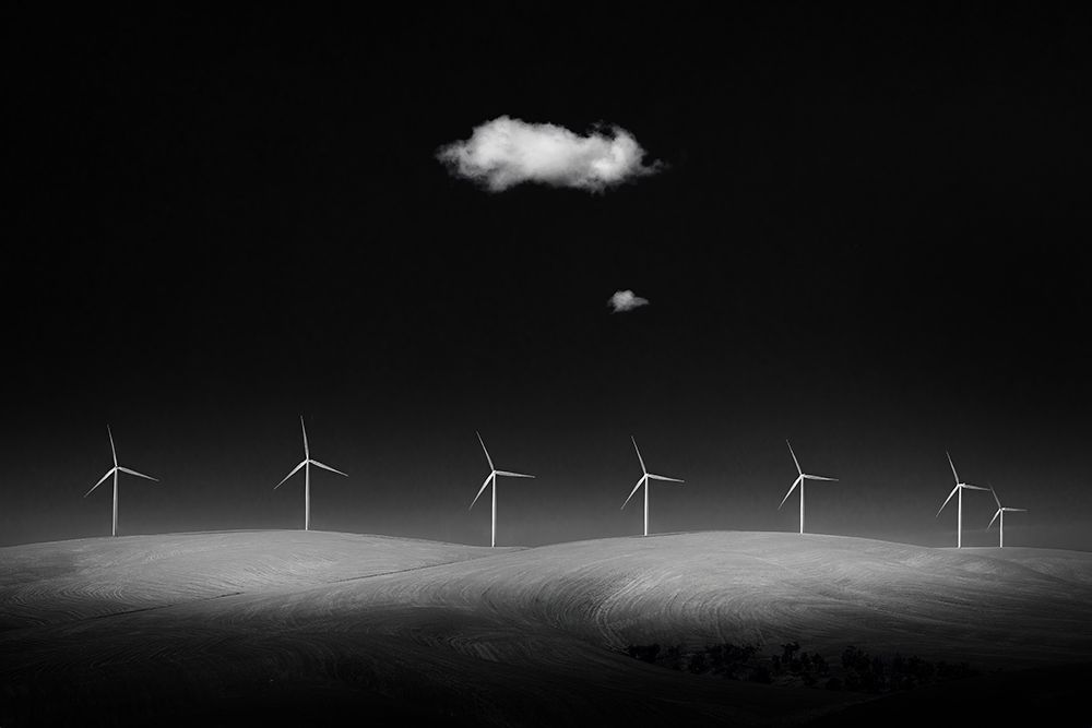 Windmills art print by Tony Xu for $57.95 CAD