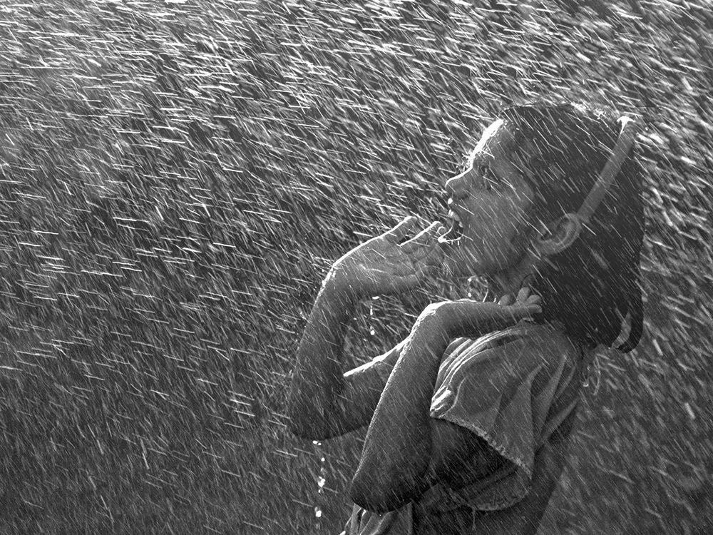 Bath In Rain art print by Sayyed Nayyer Reza for $57.95 CAD