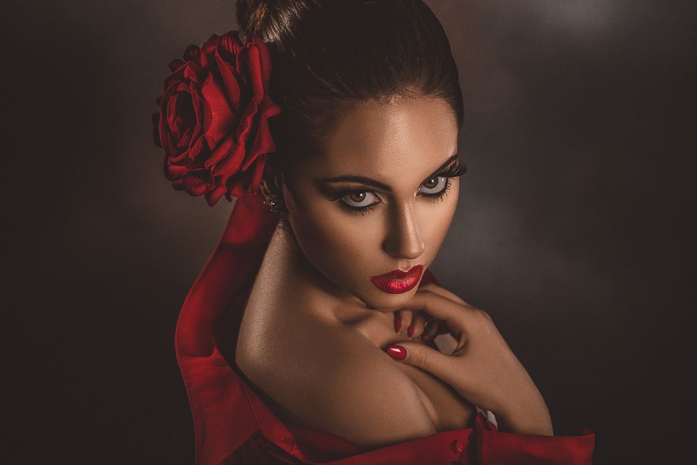 Red Passion art print by Peppe Tambe for $57.95 CAD