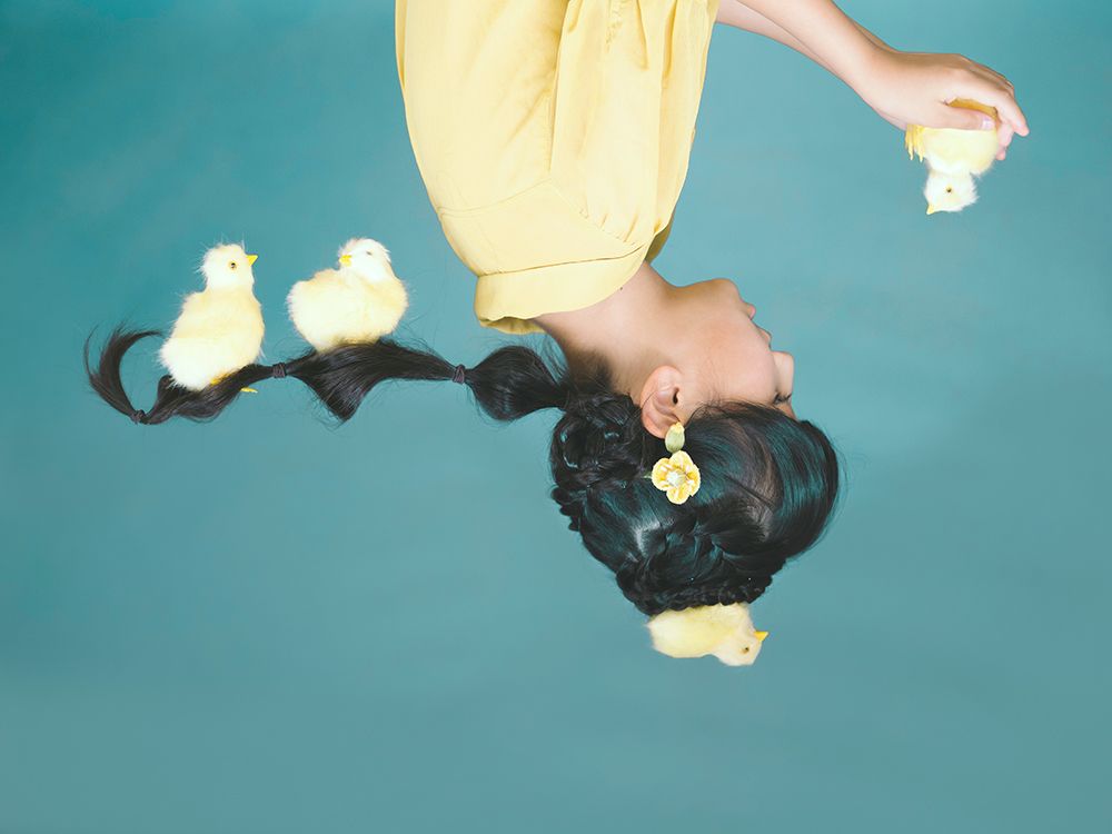 Chicks art print by Takako Ugachi for $57.95 CAD