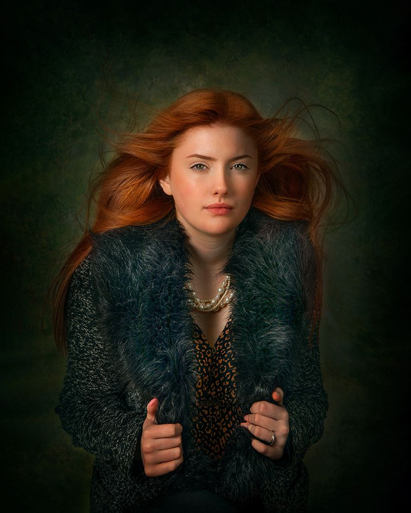 Portrait Of Cara art print by Kieran O Mahony for $57.95 CAD