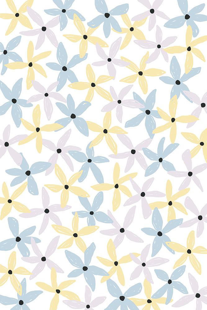 Playful Flowers art print by Uplusmestudio for $57.95 CAD