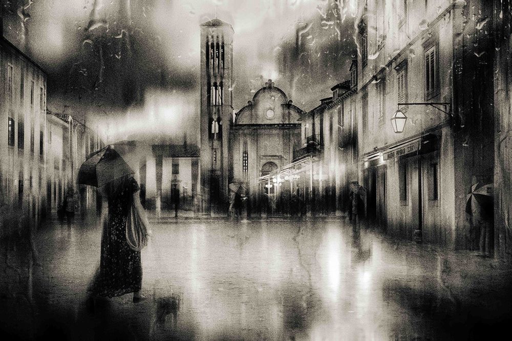 ...As We Walked The City Streets-You Never Said A Word... art print by Charlaine Gerber for $57.95 CAD