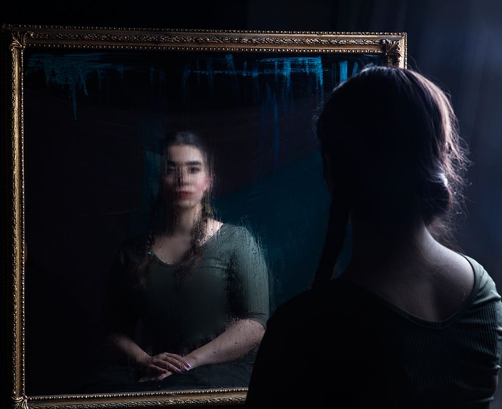 Mirror art print by Marjanmashhadi for $57.95 CAD