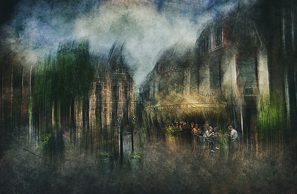 Coffee Break art print by Jan Van Der for $57.95 CAD