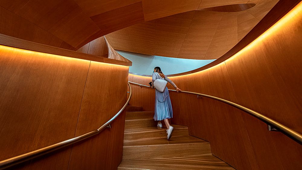 Stairs 2 art print by Steven Zhou for $57.95 CAD