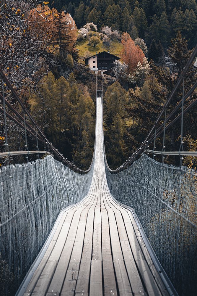 Stretchy Bridge art print by Yaniv Eliash for $57.95 CAD