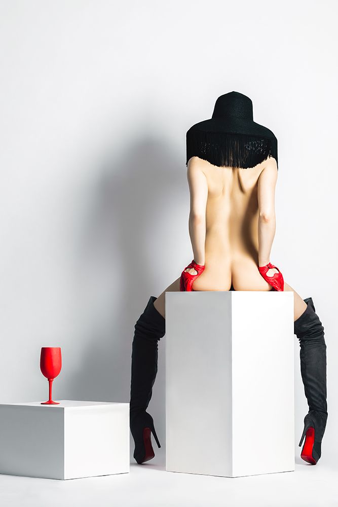 The Red Glass art print by Ruslan Bolgov (Axe) for $57.95 CAD