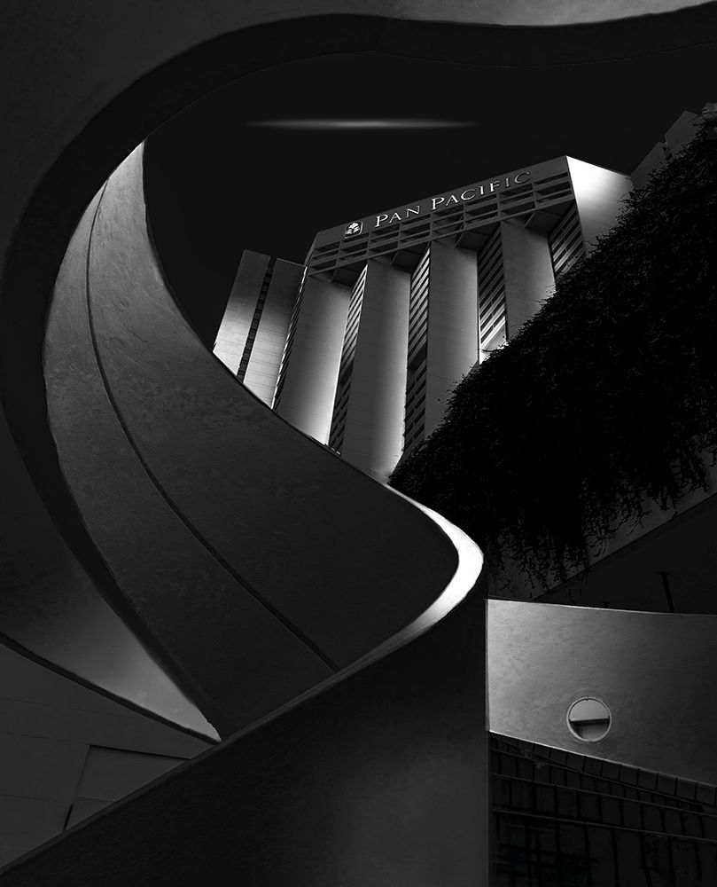 Pan Pacific Nightview art print by Jiahong Zeng for $57.95 CAD