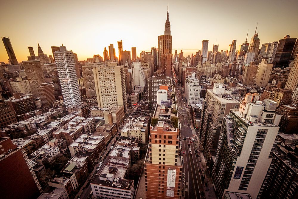 Midtown East Wide Angle art print by Christopher R. Veizaga for $57.95 CAD