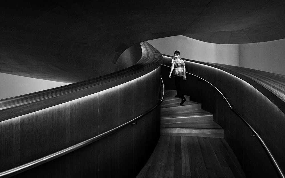 Stairs 7 art print by Steven Zhou for $57.95 CAD