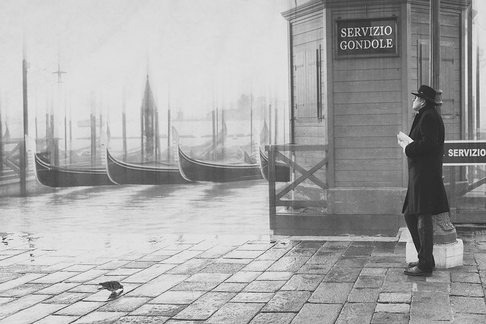 Waiting For The Service art print by Roswitha Schleicher-Schwarz for $57.95 CAD