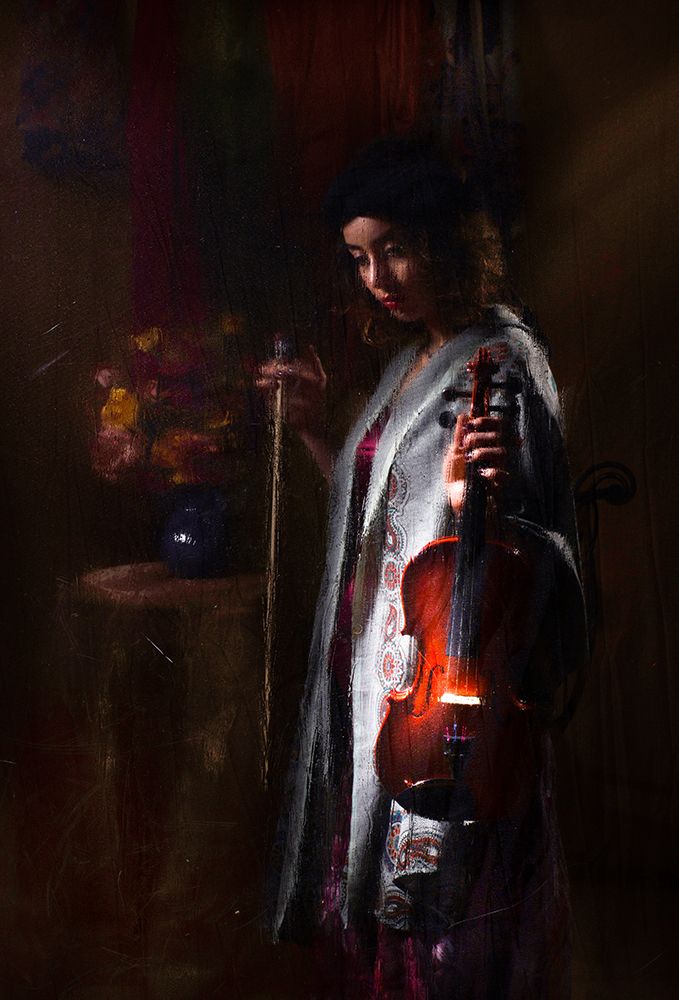 Musician art print by Marjanmashhadi for $57.95 CAD