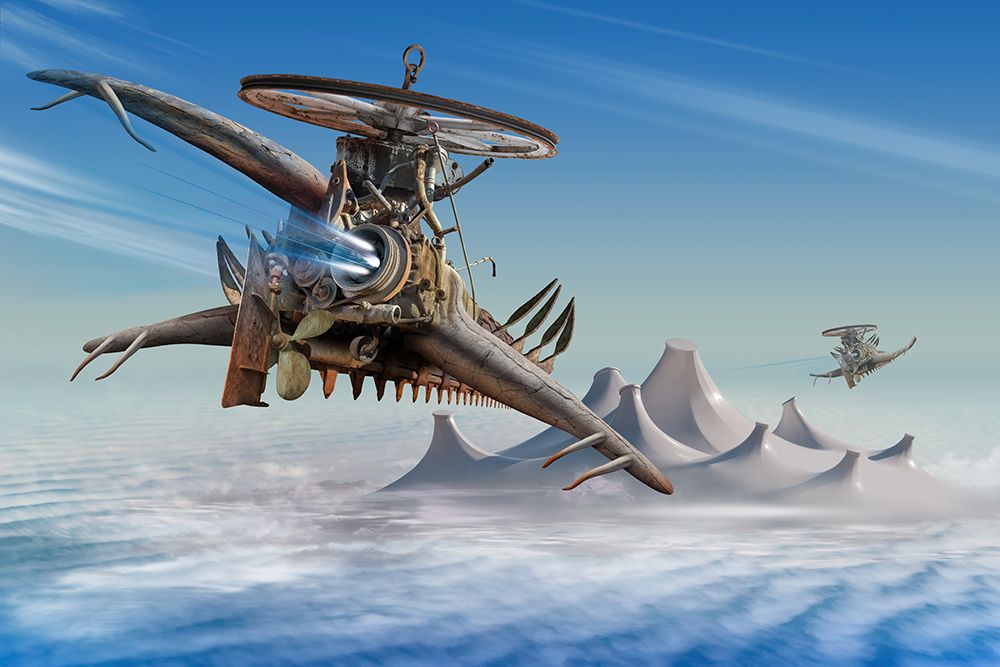 Air Pursuit art print by Radoslav Penchev for $57.95 CAD