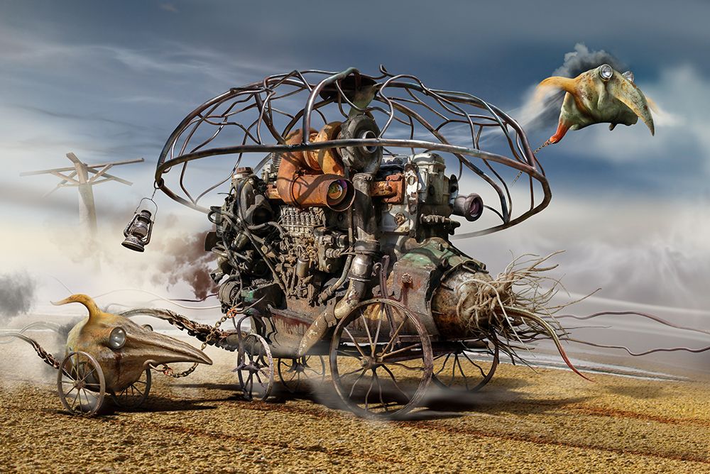 An Unbeatable Team In The Mist Dimension art print by Radoslav Penchev for $57.95 CAD