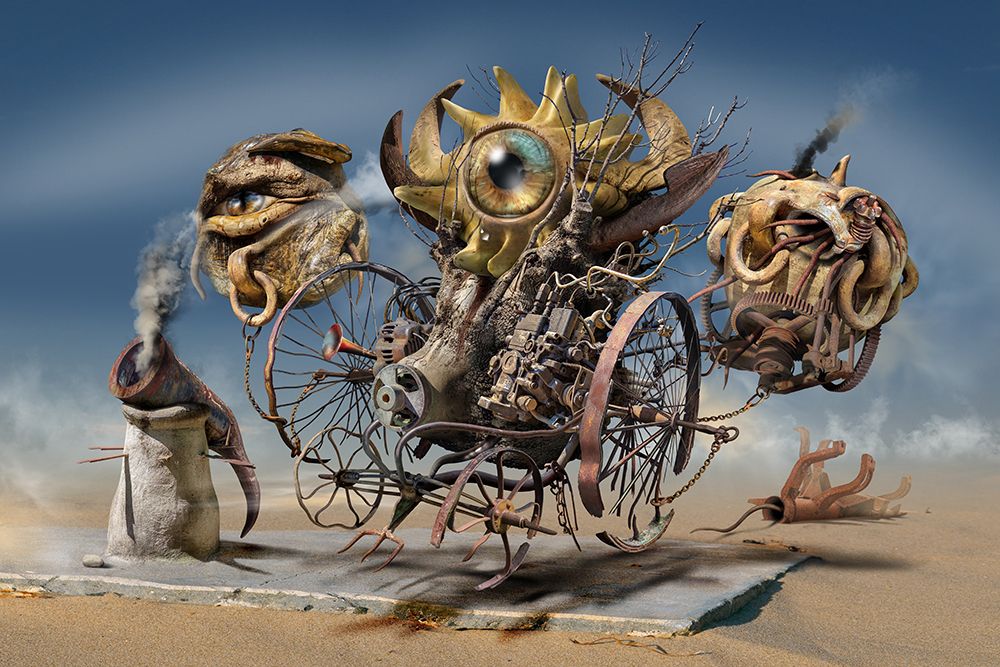 Beyond The Barrier Of Time art print by Radoslav Penchev for $57.95 CAD