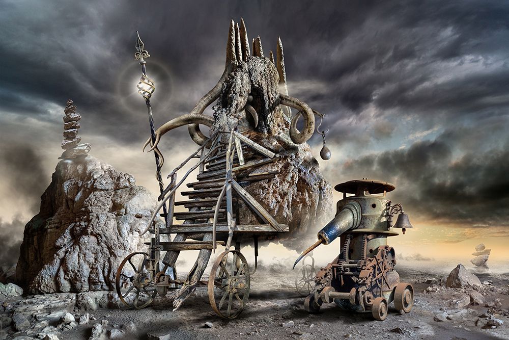 Double Team In The World Of Darkness art print by Radoslav Penchev for $57.95 CAD