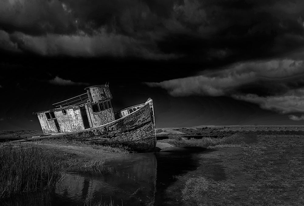 Shipwreck art print by Jiahong Zeng for $57.95 CAD