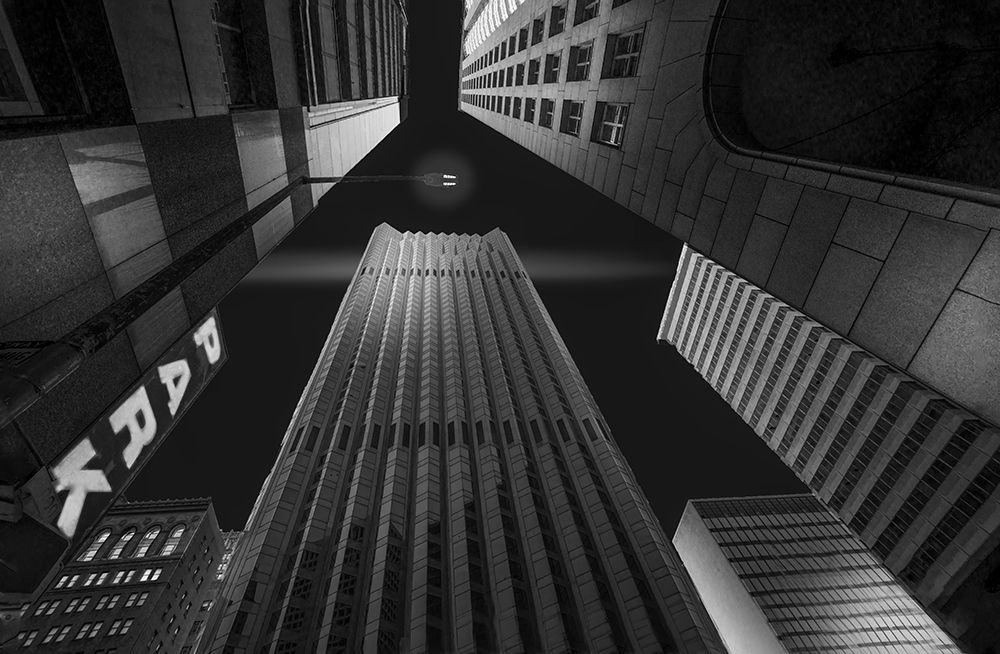 Skyscrapers-3 art print by Jiahong Zeng for $57.95 CAD