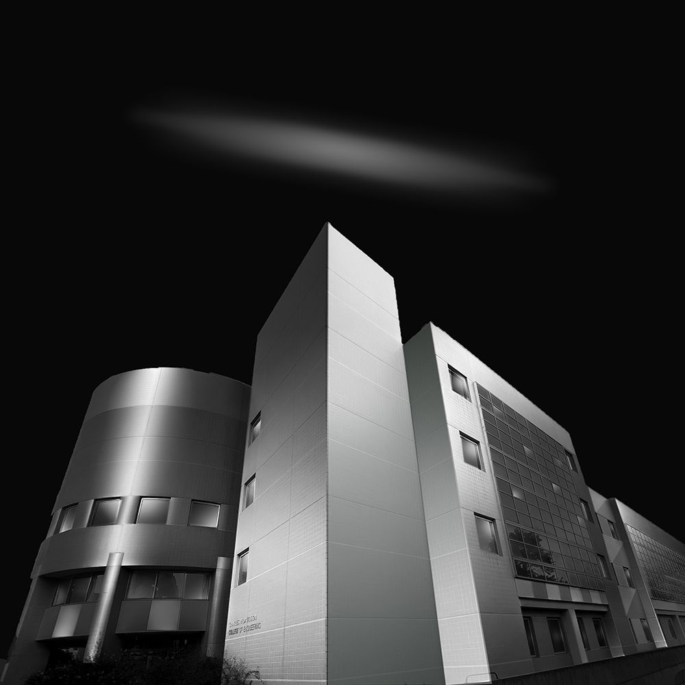 Engineering Building art print by Chuan Chen for $57.95 CAD