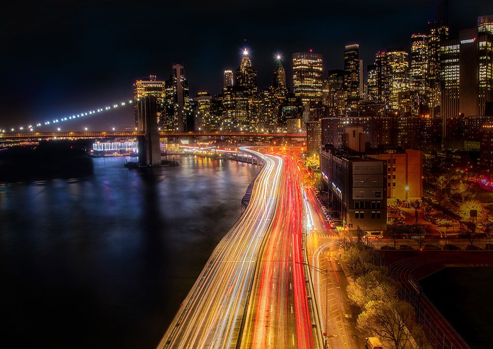 Never Sleep City art print by Ken Liang for $57.95 CAD