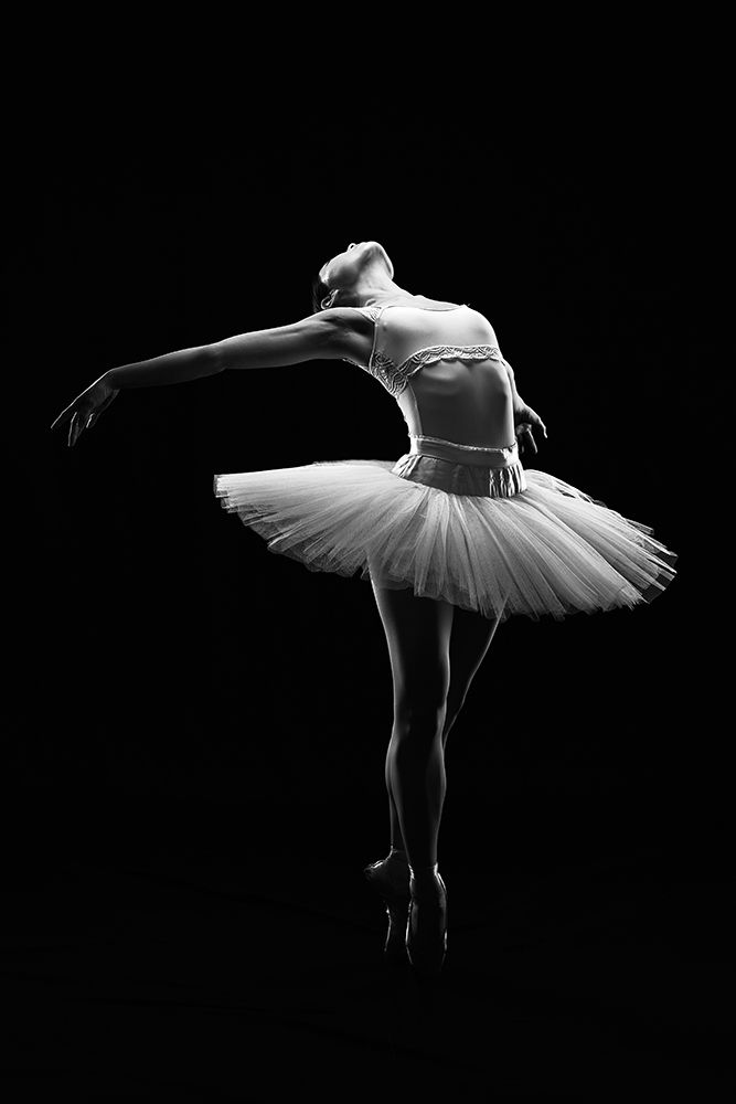 Ballet in the dark art print by Pattanawit Suntiniwat for $57.95 CAD