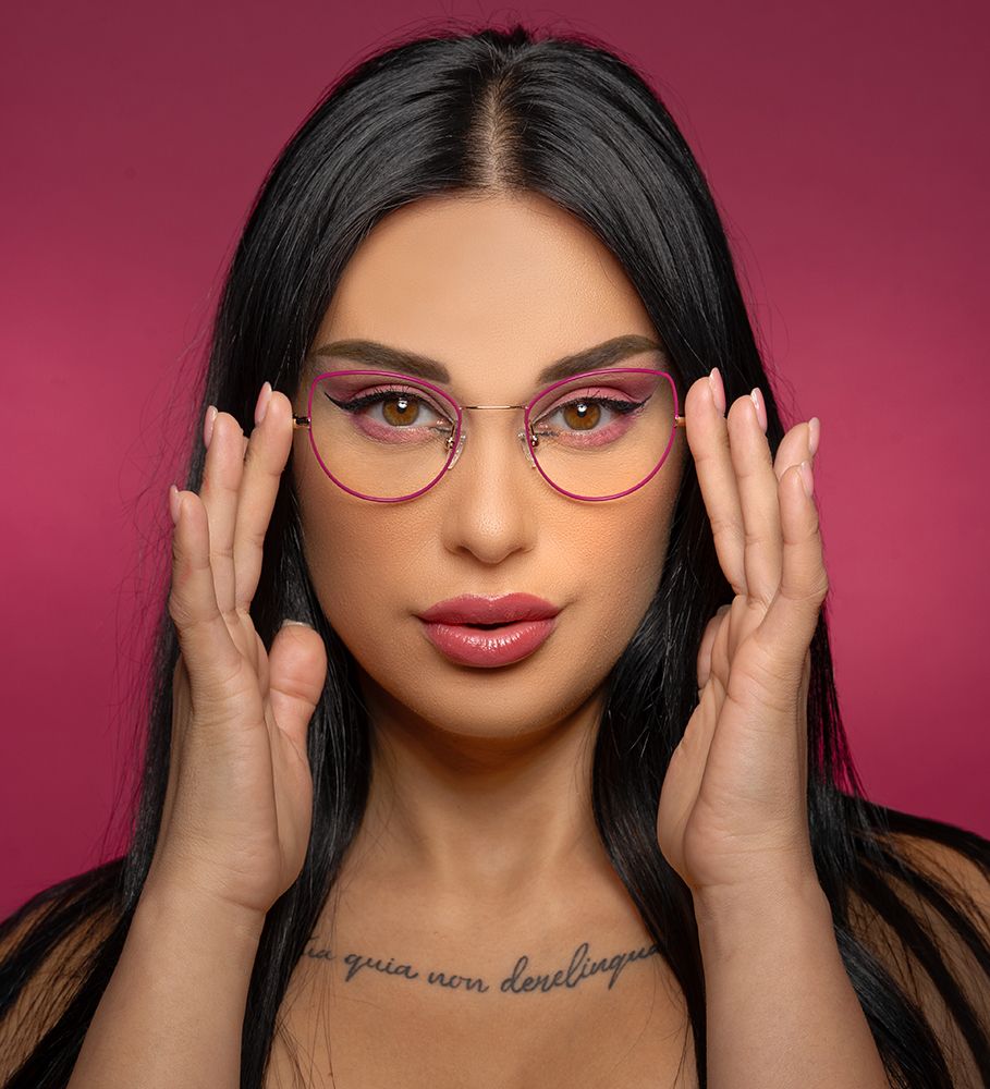 Eyewear Makeup art print by Ifat Rozenberg Sherez for $57.95 CAD