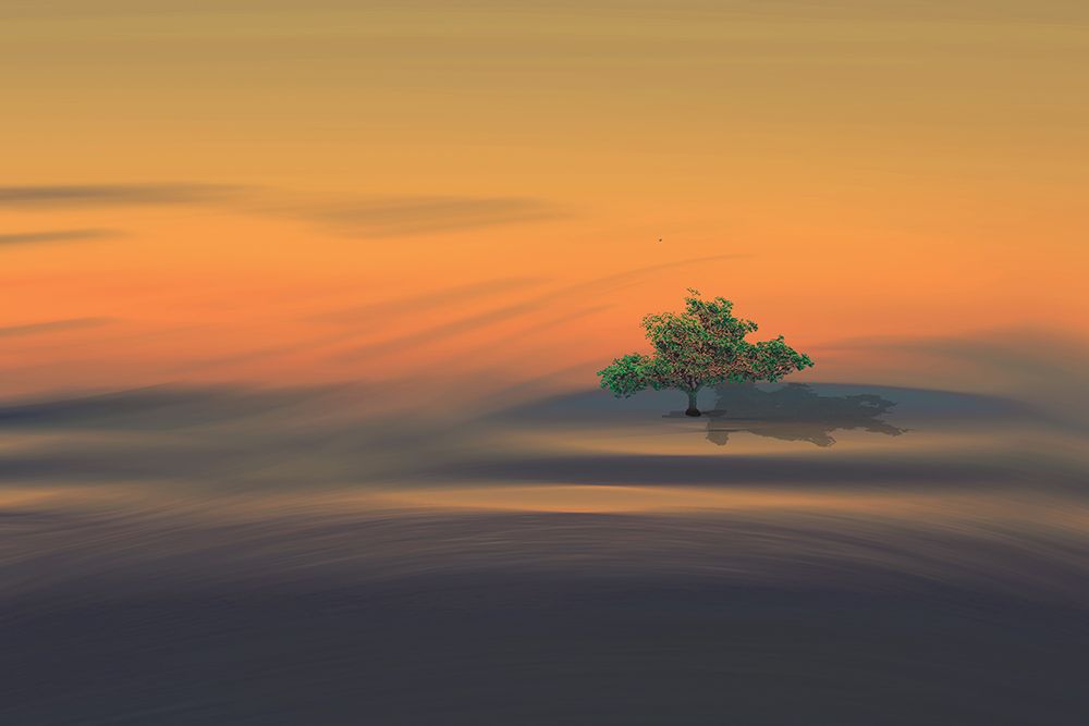 Alone art print by Barbara Zielinska for $57.95 CAD