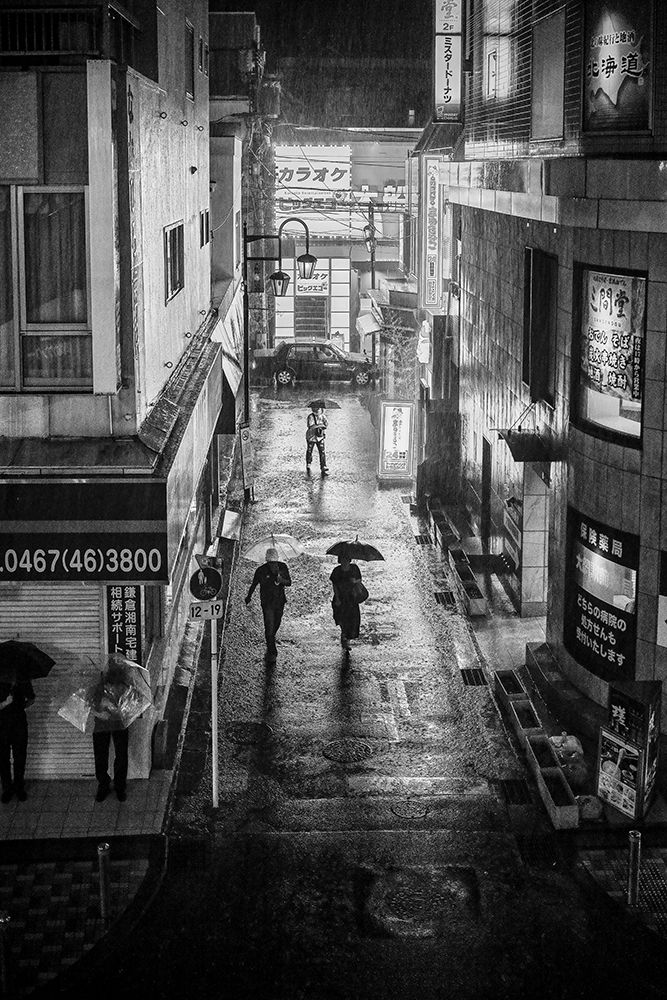 Hard Rain art print by Takashi Hasegawa for $57.95 CAD