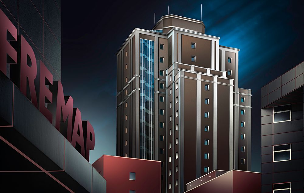 Hospital Xeral art print by Dani Otero Sobrino for $57.95 CAD