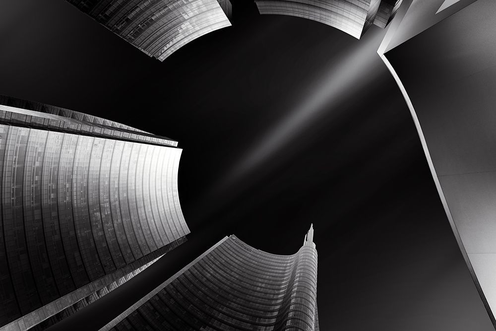 Metal Milan Downtown art print by Jose Parejo for $57.95 CAD