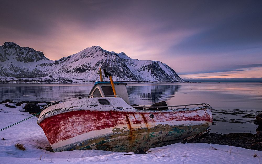 Stranded At Sundklakkstraumen art print by Henk Goossens for $57.95 CAD