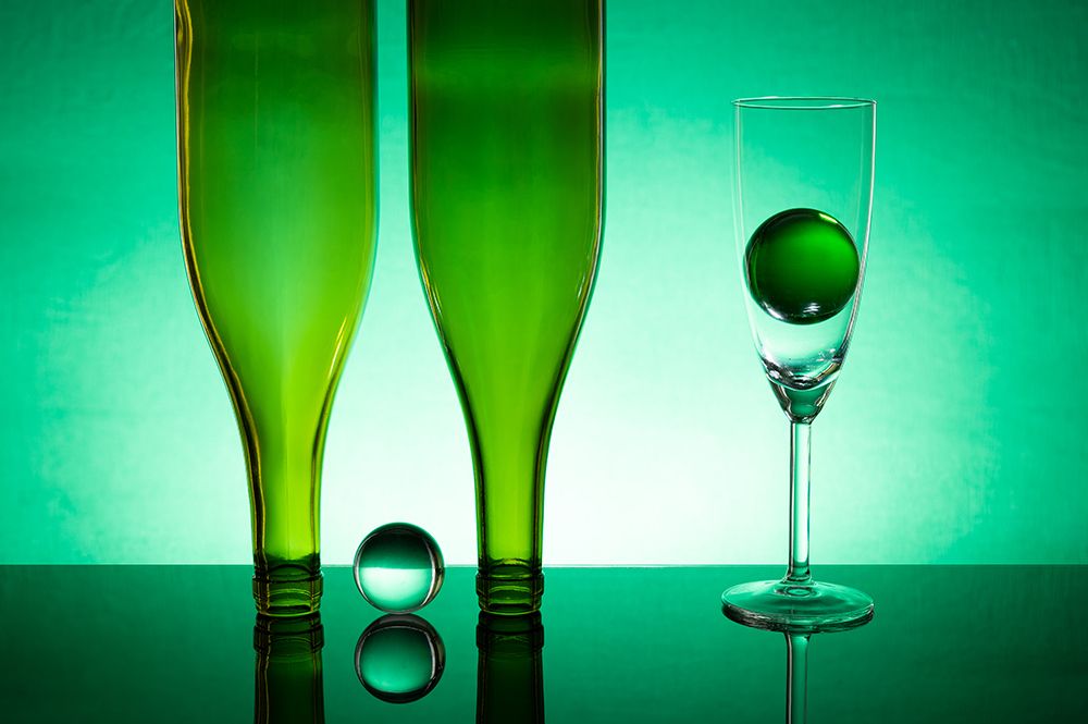 Green Glass 13 art print by Azriel Yakubovitch for $57.95 CAD