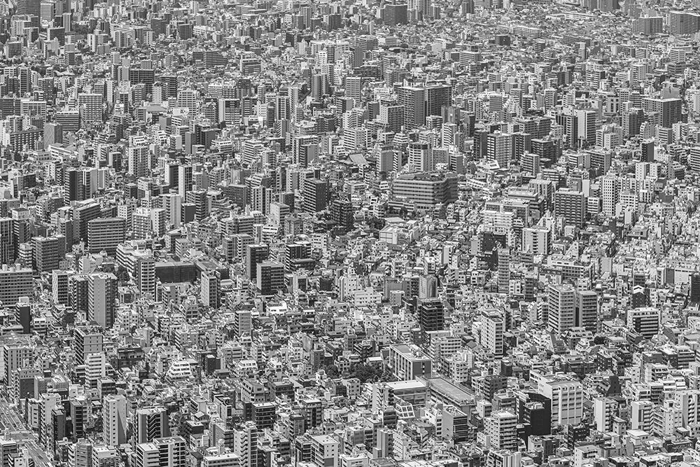 Tokyo texture art print by Kengo Higa for $57.95 CAD