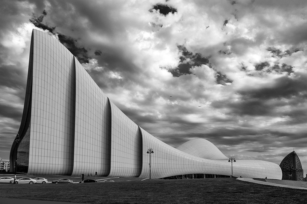 Zaha Hadid Creature In Baku art print by Nino Mghebrishvili for $57.95 CAD