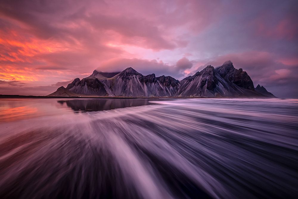 Vestrahorn Sunset art print by James Zhen Yu for $57.95 CAD