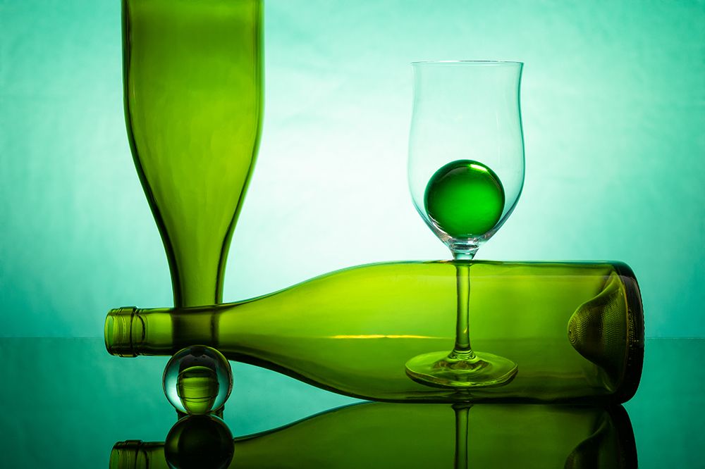 Green Glass ,15 art print by Azriel Yakubovitch for $57.95 CAD