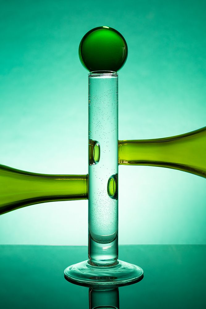 Green Glass 16 art print by Azriel Yakubovitch for $57.95 CAD